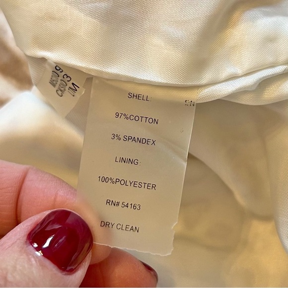 Calvin Klein Sleeveless Halter Sheath Cocktail Dress Women SZ 10 Tan Latte NEW - Picture 9 of 9